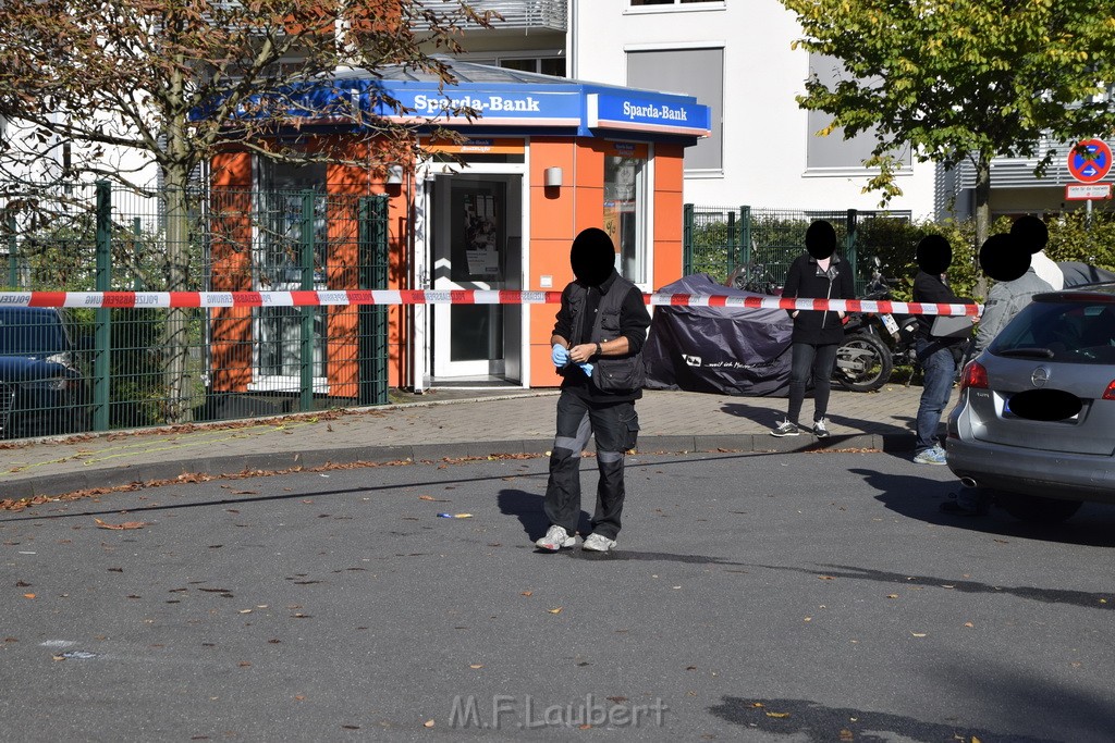 Versuchte Geldautomatensprengung Koeln Nippes Werkstattstr P059.JPG - Miklos Laubert